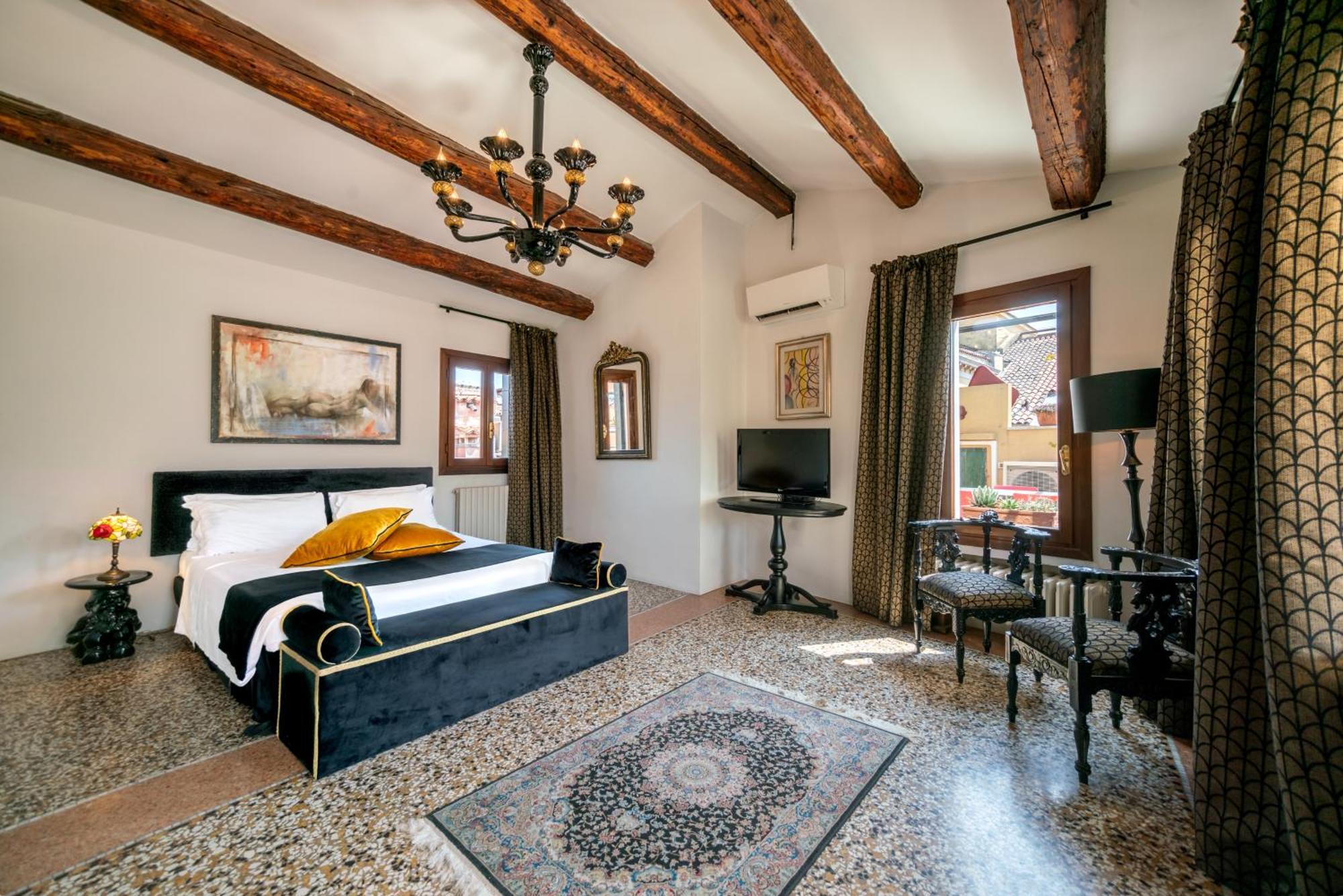 Hotel Palazzo San Luca à Venise Chambre photo